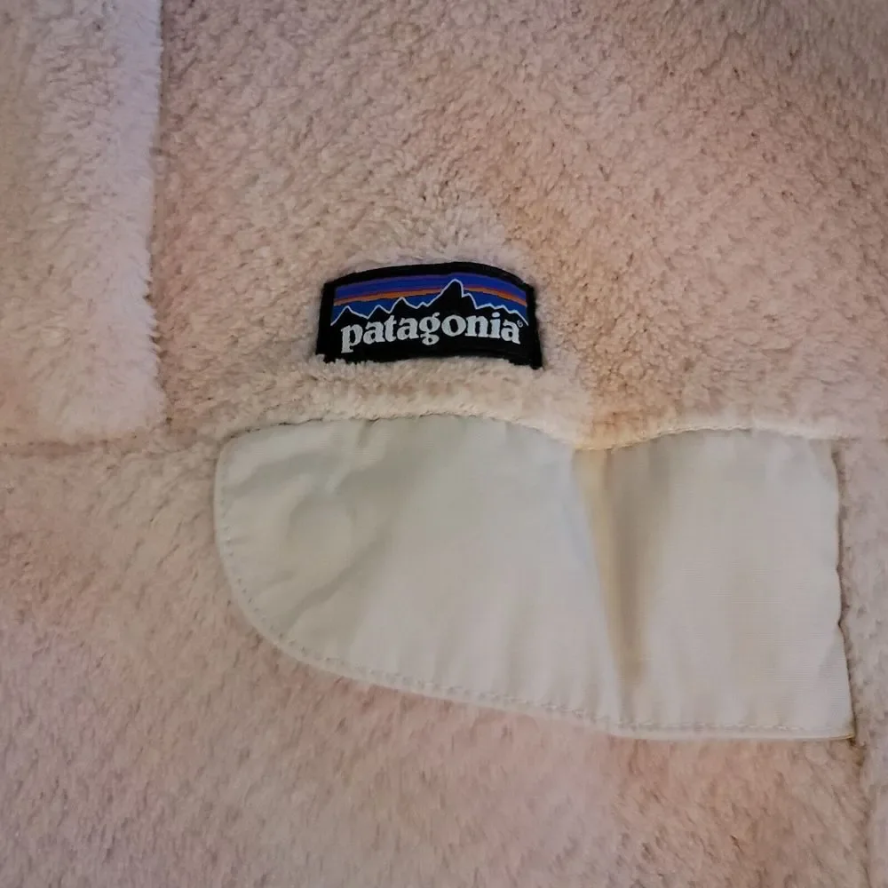 Girls Patagonia Fleece Pullover Size XL 14 Blush Color - Picture 2 of 7